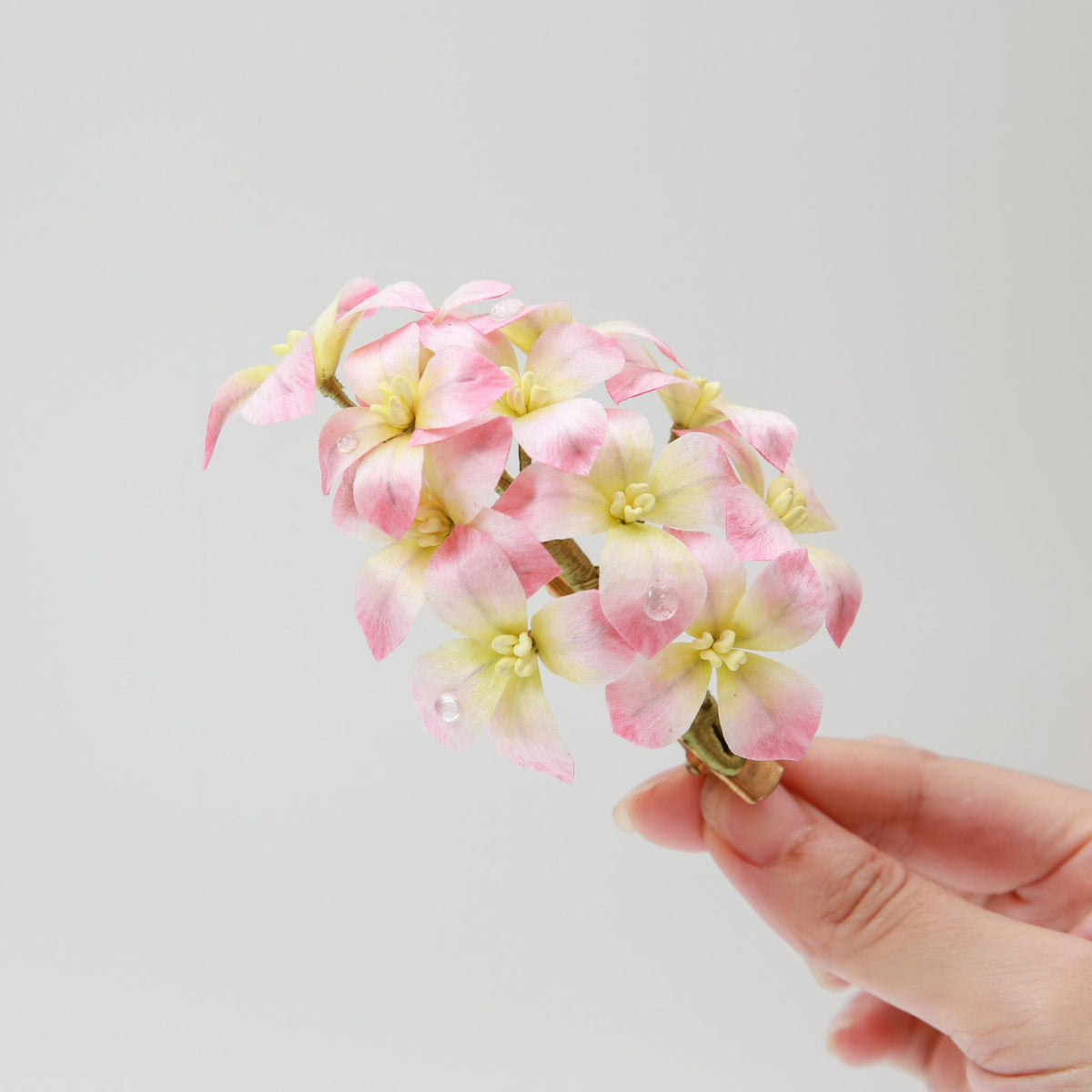 Hydrangea Hair Clip
