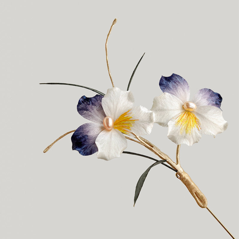 Pansy Brooche